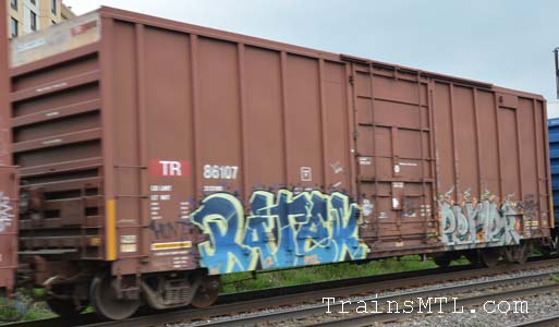 Car/wagon TR86107 right side / coté droit